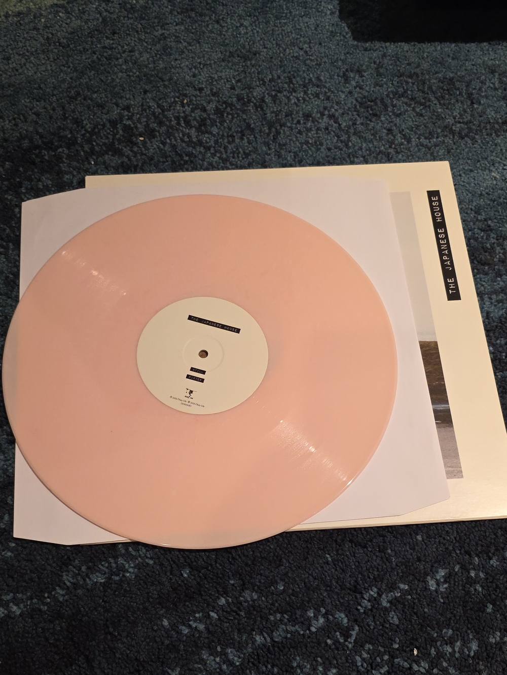 The Japanese House Clean 12" Vinyl EP Pink Marble Limited Edition EX